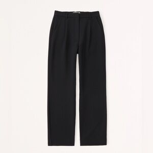 Abercrombie Tailored Relaxed Straight Pant (25 SHORT)